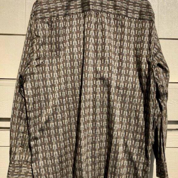 JHANE BARNES Button Front Shirt Woven Japan Fabric - Picture 2 of 3